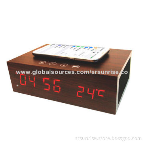 Bluetooth Speaker, NFC, Wireless Charger, Clock, Temperature, Handsfree Phone Call, Alarm